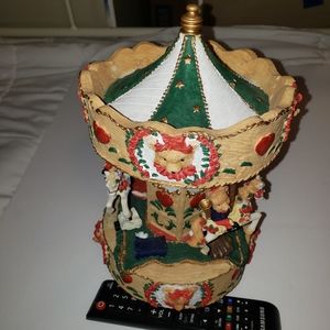 Christmas Carousel By World Bazaars,Inc